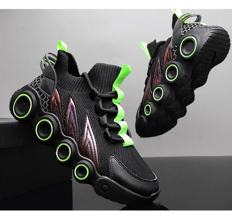 Autumn men's Fashion Flying sock casual shoes men's sneakers Comfortable soft bottom Fashion trend sports running shoes 39-44
Autumn men's Fashion Flying sock casual shoes men's sneakers Comfortable soft bottom Fashion trend sports running shoes 39-44