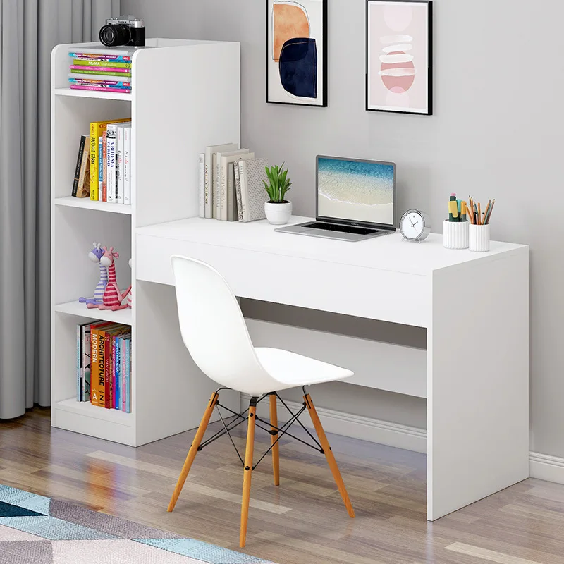 Simple Computer Desktop Desk Home Simple Renting One-in-one Desk Desk Bookcase Combination Bedroom Desk Student Desk
Simple Computer Desktop Desk Home Simple Renting One-in-one Desk Desk Bookcase Combination Bedroom Desk Student Desk