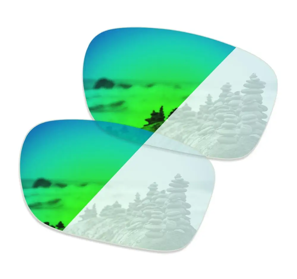 SmartVLT Sunglasses Replacement Lenses for Oakley Holbrook - Eclipse Green Photochromic
SmartVLT Sunglasses Replacement Lenses for Oakley Holbrook - Eclipse Green Photochromic