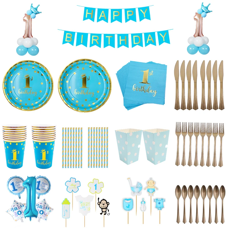 New Disposable Tableware Happy Birthday Party Decorations Plates Straws Cups Baby Shower Kids Favor Gift Home Party Supplies
New Disposable Tableware Happy Birthday Party Decorations Plates Straws Cups Baby Shower Kids Favor Gift Home Party Supplies