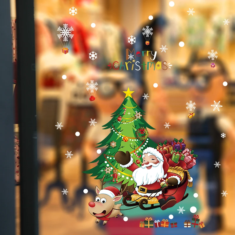 Drop Shipping Christmas Wall Sticker Home Decor Decoration For Kids Rooms Decoration Decal Creative Stickers 
Drop Shipping Christmas Wall Sticker Home Decor Decoration For Kids Rooms Decoration Decal Creative Stickers