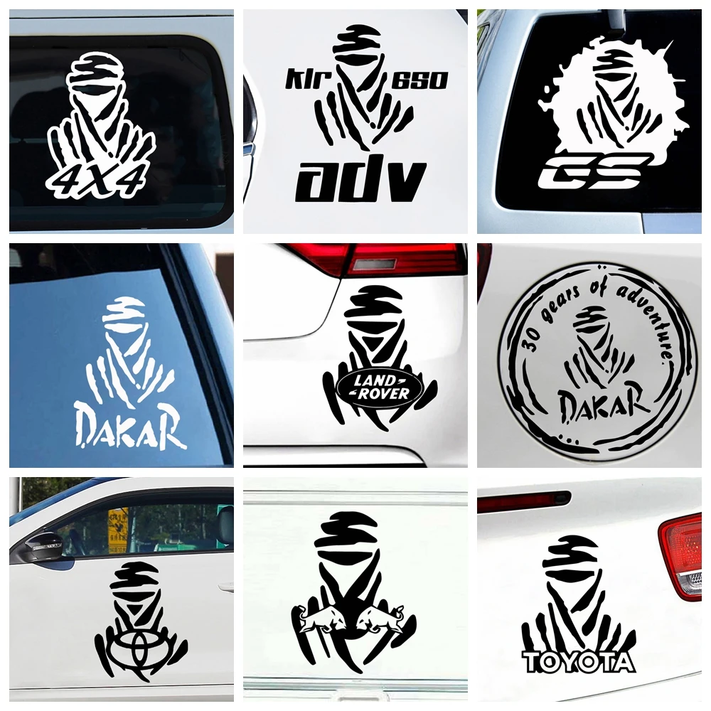 Funny DaKar Car Sticker For Auto Decal Window Waterproof Removable Decor Car-styling Cars Glue Decoration Stickers PVC 
Funny DaKar Car Sticker For Auto Decal Window Waterproof Removable Decor Car-styling Cars Glue Decoration Stickers PVC