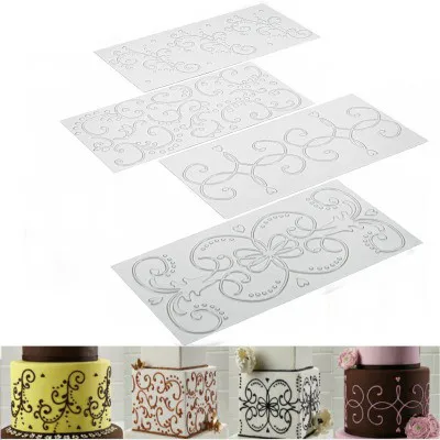 Reusable Fancy Lace Cake Mold Cake Edge Embossing Mold Fondant Decorating Stencils Template Wedding Cake Template Decor Mold
Reusable Fancy Lace Cake Mold Cake Edge Embossing Mold Fondant Decorating Stencils Template Wedding Cake Template Decor Mold