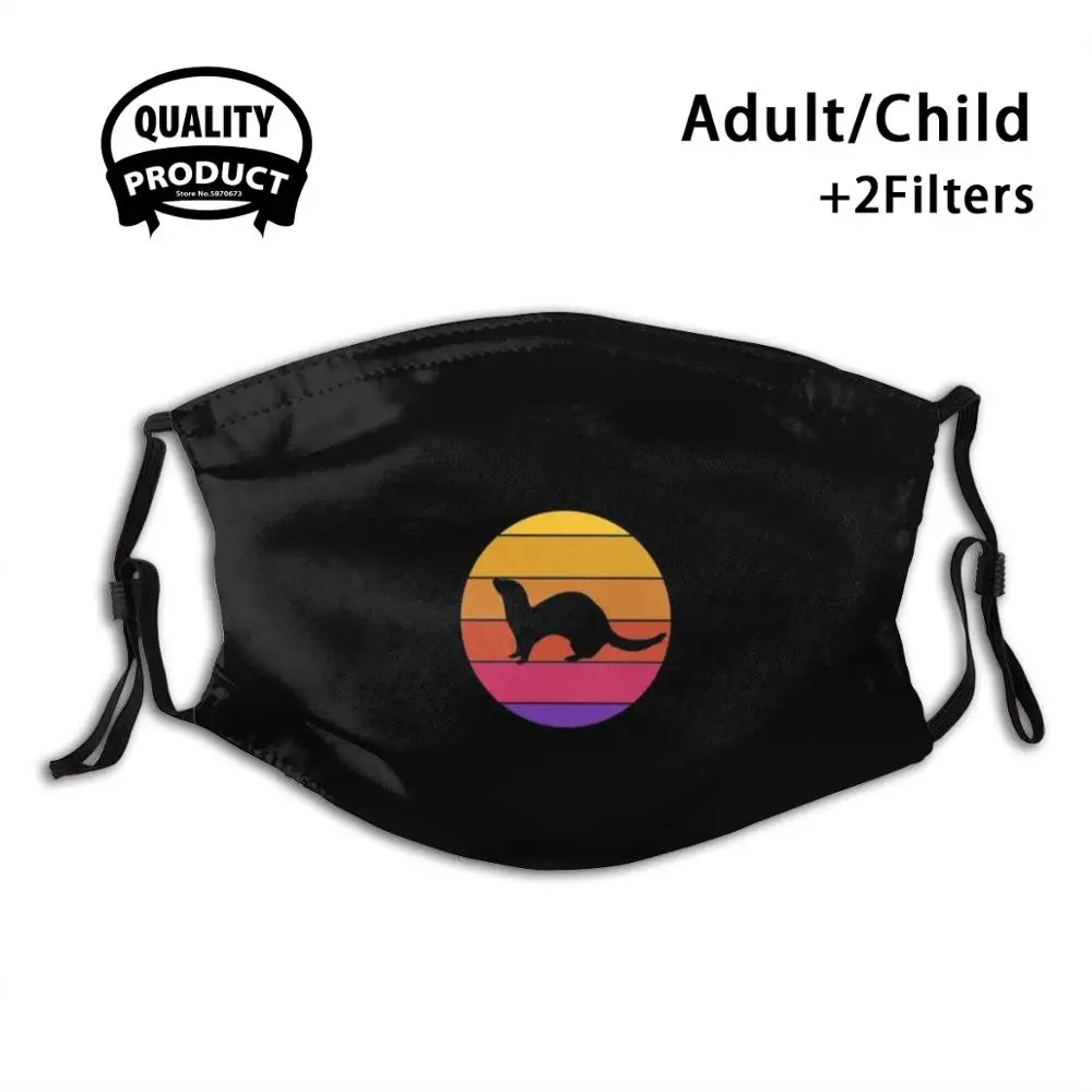 Retro 80'S Synthwave Sunset Ferret Lover Gift Face Mask Anti Dust Filter Men Women Kids Girl Boy Teens Mouth Masks Cute Ferret 
Retro 80'S Synthwave Sunset Ferret Lover Gift Face Mask Anti Dust Filter Men Women Kids Girl Boy Teens Mouth Masks Cute Ferret