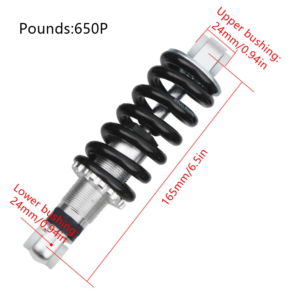 Bike Spring Shocks Absorber Suspension Spring Damper MTB Bicycle Shock Struts Coil Bicycle Rear Biliary Spring Shock Accessories
Bike Spring Shocks Absorber Suspension Spring Damper MTB Bicycle Shock Struts Coil Bicycle Rear Biliary Spring Shock Accessories