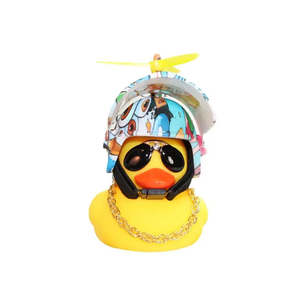 Cute Helmet Little Yellow Duck Rubber Duck Toy Car Three-level Head Yellow Duck Car Dashboard With Propell Car Accessorie
Cute Helmet Little Yellow Duck Rubber Duck Toy Car Three-level Head Yellow Duck Car Dashboard With Propell Car Accessorie