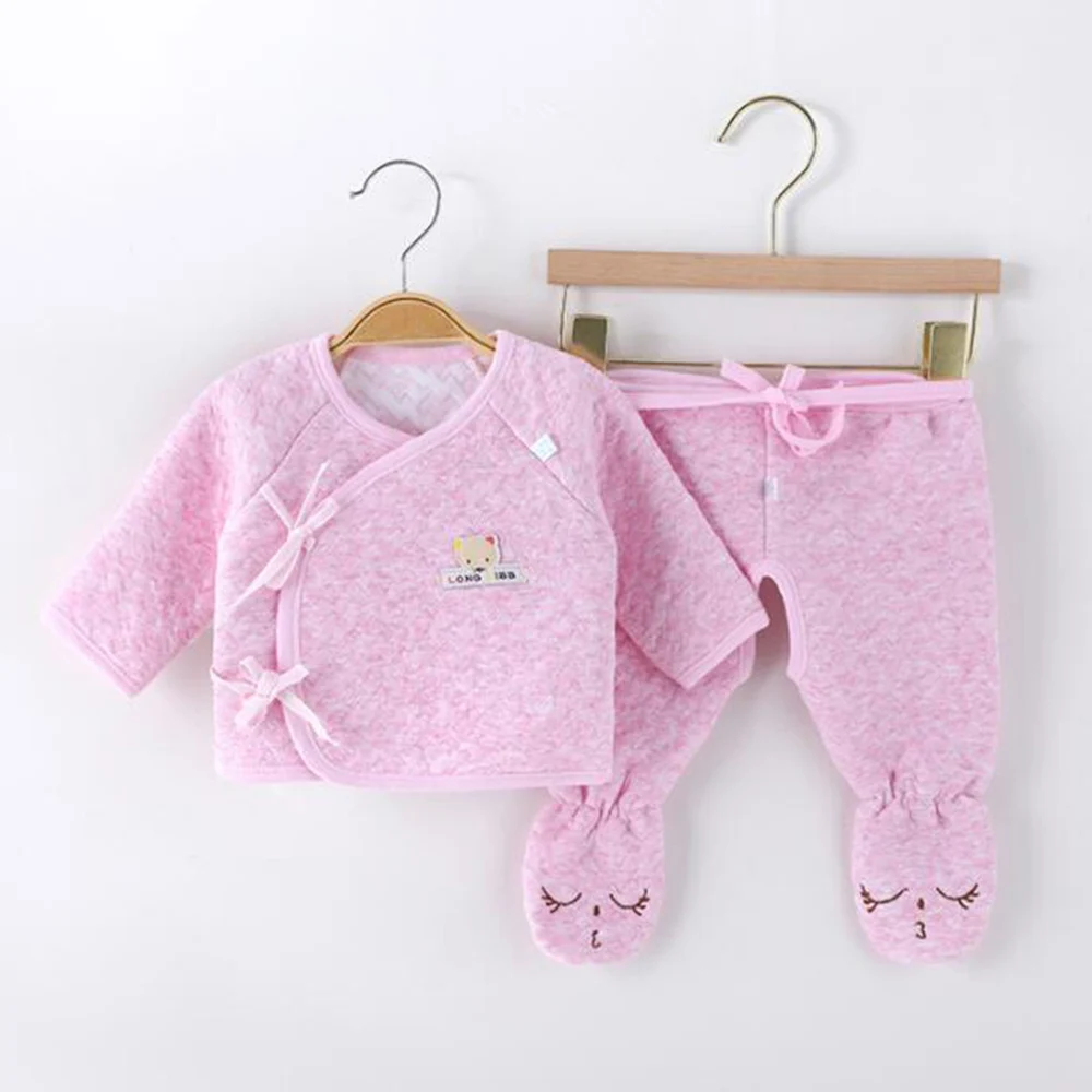 Newborn Baby Clothes Set Spring Autumn Winter Warm Cartoon Long Sleeve Tops + Pants 2Pcs 0-3 Months Boy Girl Outfits
Newborn Baby Clothes Set Spring Autumn Winter Warm Cartoon Long Sleeve Tops + Pants 2Pcs 0-3 Months Boy Girl Outfits