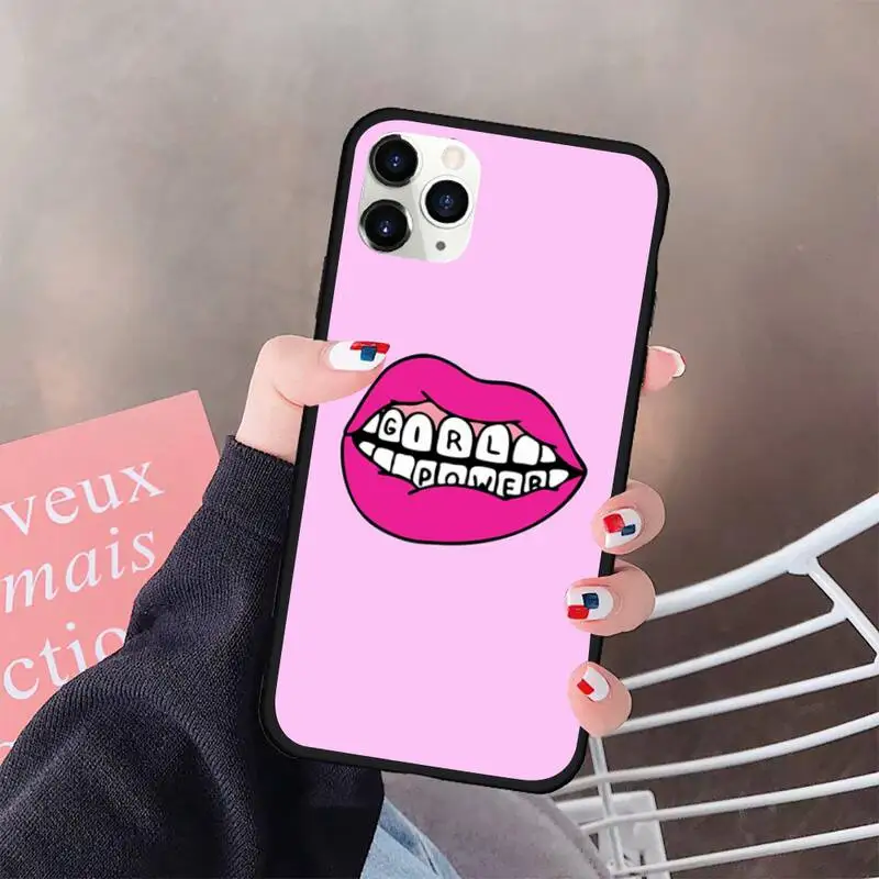 Dabieshu PINK Girl power Shell Phone Case Rubber for iPhone 11 pro XS MAX 8 7 6 6S Plus X 5S SE 2020 XR case
Dabieshu PINK Girl power Shell Phone Case Rubber for iPhone 11 pro XS MAX 8 7 6 6S Plus X 5S SE 2020 XR case