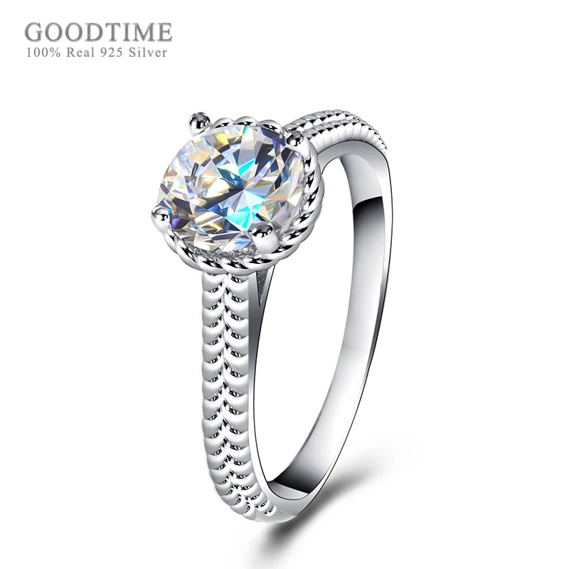 Noble Women Wedding Rings 100% 925 Sterling Silver Ring Jewelry Accessories Crystal Zircon Rings Gift For Girl Party Dress Up
Noble Women Wedding Rings 100% 925 Sterling Silver Ring Jewelry Accessories Crystal Zircon Rings Gift For Girl Party Dress Up