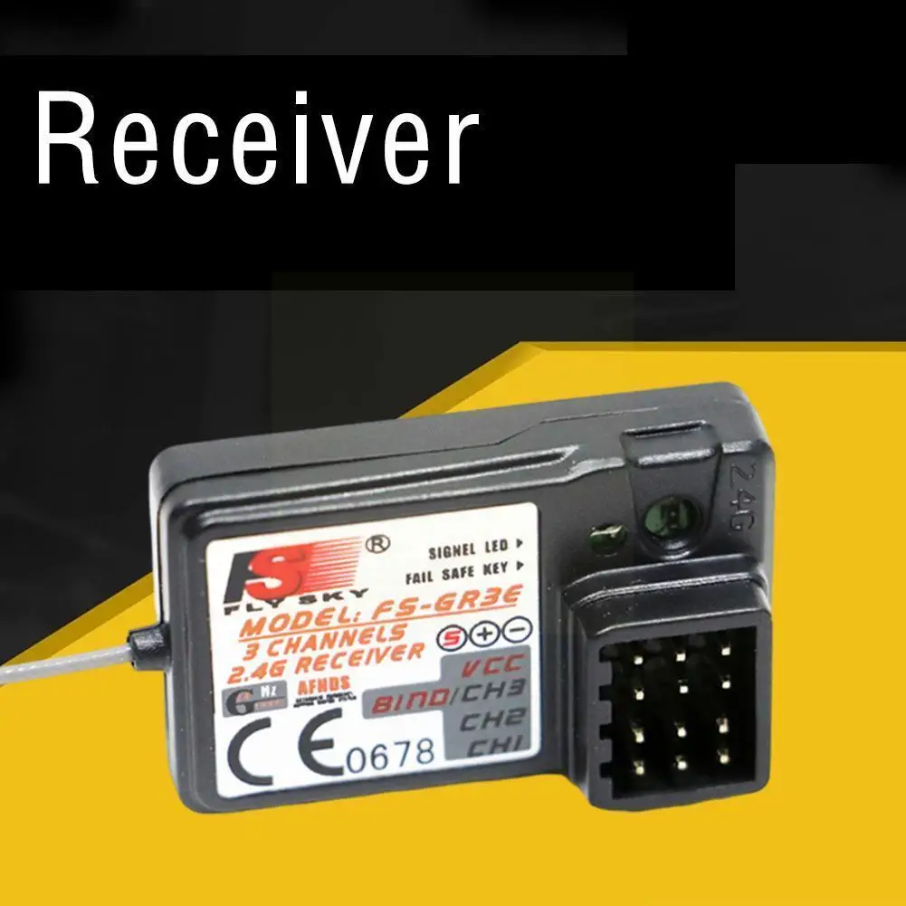 Flysky FS-GR3E 3 Channel 2.4G FS-GR3E Receiver With Failsafe GT3B GR3C Upgrade For RC Car Truck Boat GT2 Transmitter Y2M6
Flysky FS-GR3E 3 Channel 2.4G FS-GR3E Receiver With Failsafe GT3B GR3C Upgrade For RC Car Truck Boat GT2 Transmitter Y2M6