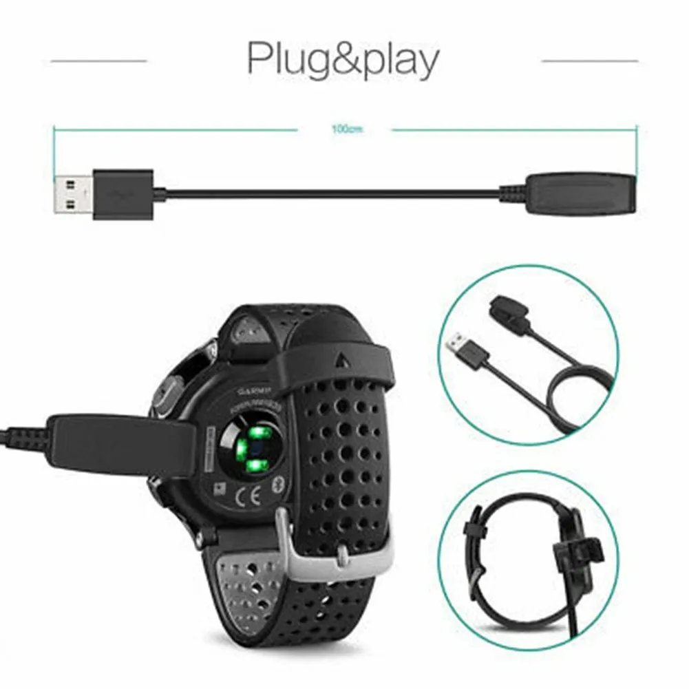 USB Sync Charging Cable Charger Lead For Garmin Vivomove HR Approach S20 Forerunner 230 235 630 735XT Wristband/Watch Accessory
USB Sync Charging Cable Charger Lead For Garmin Vivomove HR Approach S20 Forerunner 230 235 630 735XT Wristband/Watch Accessory