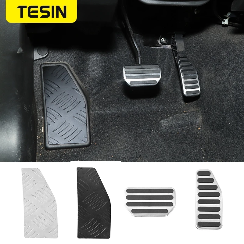 TESIN Left Foot Rest Pedal for Suzuki Jimny AT Car Gas Brake Pedal Decoration Cover for Suzuki Jimny 2019 2020 Car Accessories
TESIN Left Foot Rest Pedal for Suzuki Jimny AT Car Gas Brake Pedal Decoration Cover for Suzuki Jimny 2019 2020 Car Accessories