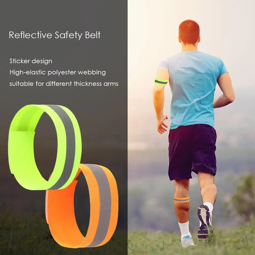 Reflective Bands Armband Elasticated Wristband Ankle Leg Strap Safety Reflector Tape Straps for Night Biking Jogging Walking
Reflective Bands Armband Elasticated Wristband Ankle Leg Strap Safety Reflector Tape Straps for Night Biking Jogging Walking