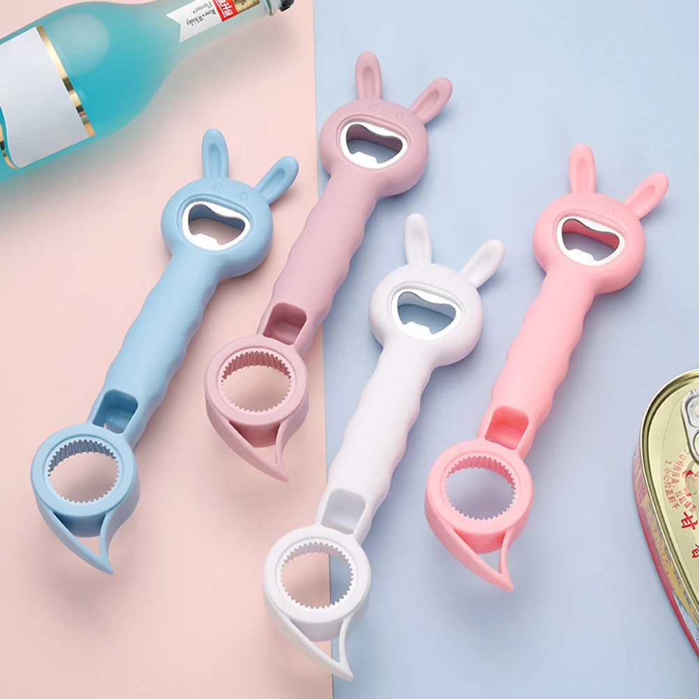 4 In 1 Multi-purpose Bottle Opener Bear Shape Manual Lid Remover Beer Corkscrew Funny Can Opener Jars Opener Kitchen Accessories
4 In 1 Multi-purpose Bottle Opener Bear Shape Manual Lid Remover Beer Corkscrew Funny Can Opener Jars Opener Kitchen Accessories