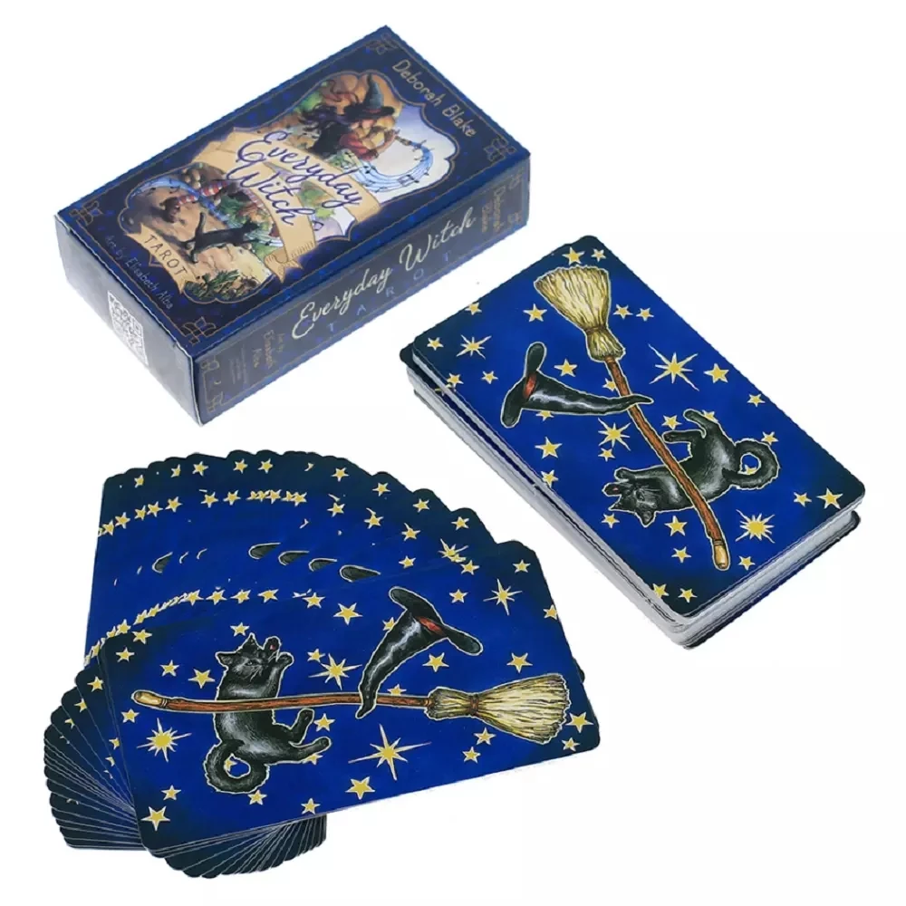 Full English 78 Cards Family Entertainment Everyday Witch Tarot Card Tarot Deck Oracle Card Board Game
Full English 78 Cards Family Entertainment Everyday Witch Tarot Card Tarot Deck Oracle Card Board Game