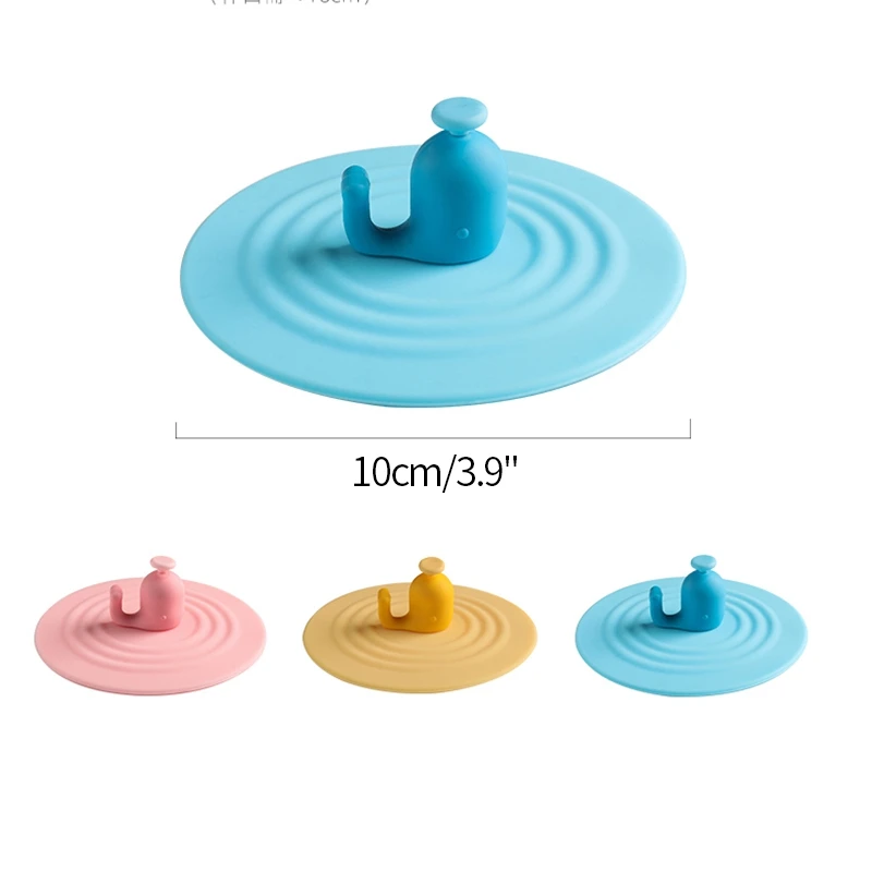 Silicone Cup Lid Creative Leak-proof Dust-proof Cup Cover Hot Water Sealing Bowl Covers Multipurpose Mug Lids Kitchen Drinkware
