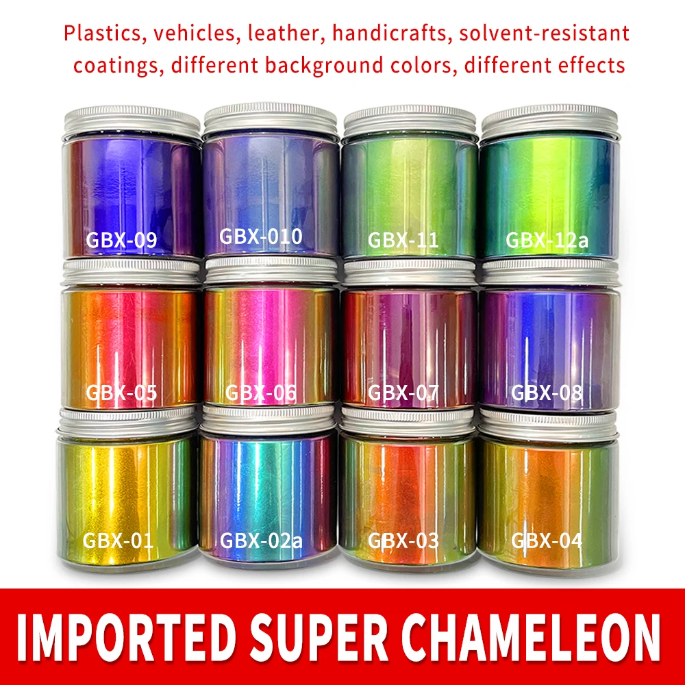 GBX Magic Starry sky Mirror Effects Holographic Chameleon Transparent Rainbow Nail Art Flake Pigment Powder Nail Art Powder
GBX Magic Starry sky Mirror Effects Holographic Chameleon Transparent Rainbow Nail Art Flake Pigment Powder Nail Art Powder
