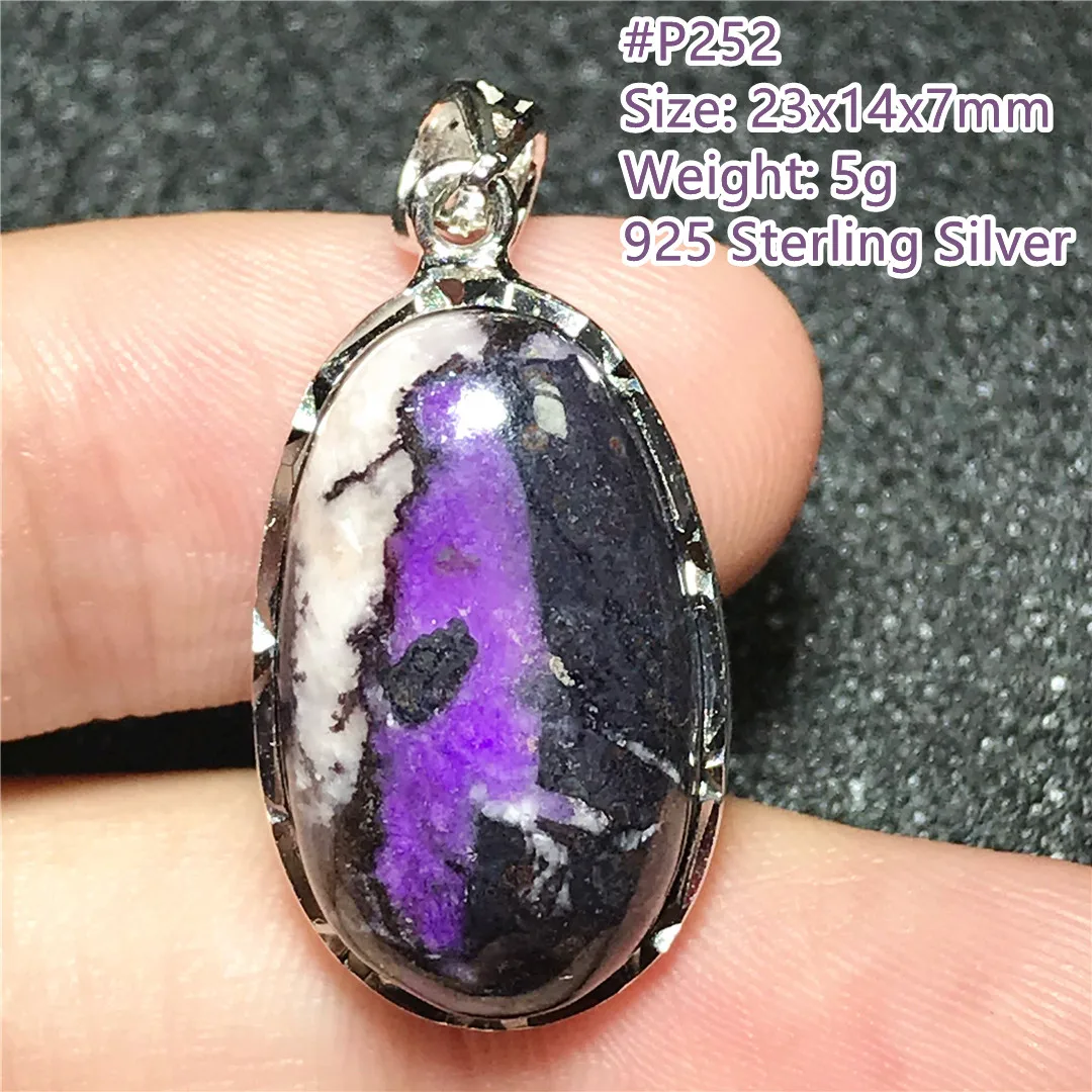 Natural Purple Sugilite Pendant Jewelry For Women Lady Men Healing Gift Crystal Silver 23x14x7mm Beads Stone Gemstone AAAAA
Natural Purple Sugilite Pendant Jewelry For Women Lady Men Healing Gift Crystal Silver 23x14x7mm Beads Stone Gemstone AAAAA