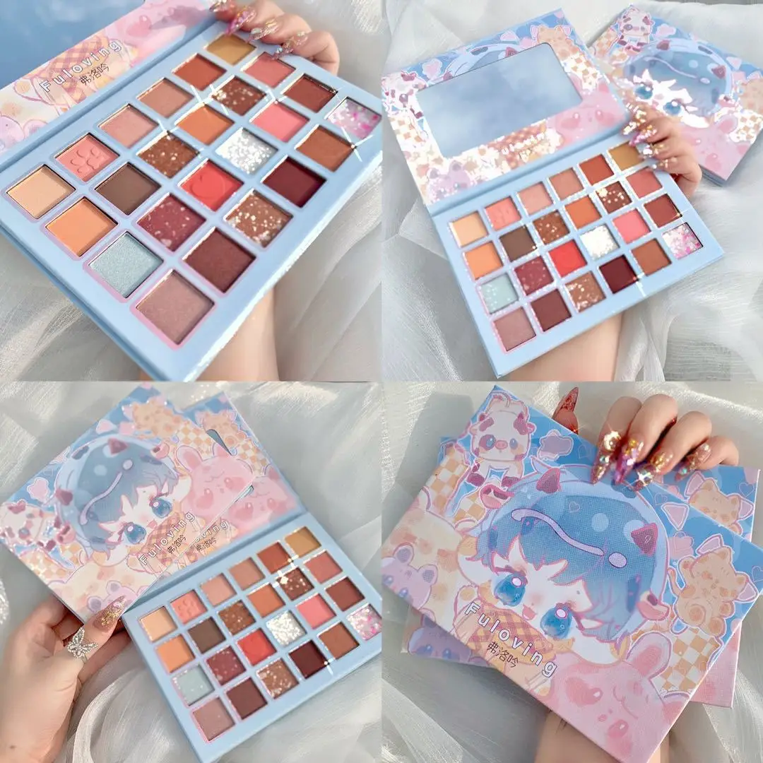 New 24 Colors Eyeshadow Palette Glitter Pearlescent Eye Makeup Palette Waterproof Eye Shadow Pallet Cute Korean Makeup Cosmetics
New 24 Colors Eyeshadow Palette Glitter Pearlescent Eye Makeup Palette Waterproof Eye Shadow Pallet Cute Korean Makeup Cosmetics