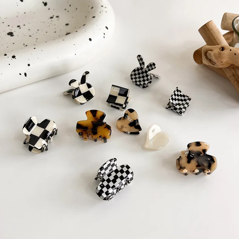 Mini Sweet Acetate Hair Clip for Girls Women Hair Claw Chic Barrettes Crab Small Hairpins Styling Clips Fashion Hair Accessories
Mini Sweet Acetate Hair Clip for Girls Women Hair Claw Chic Barrettes Crab Small Hairpins Styling Clips Fashion Hair Accessories