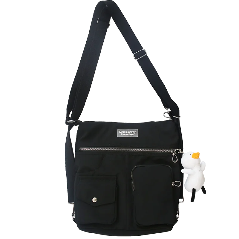 Multi-purpose Shoulder Bags Female Nylon Crossbody Bags for Women Casual Korean Style Large-capacity Messenger Bag Student Woman
Multi-purpose Shoulder Bags Female Nylon Crossbody Bags for Women Casual Korean Style Large-capacity Messenger Bag Student Woman