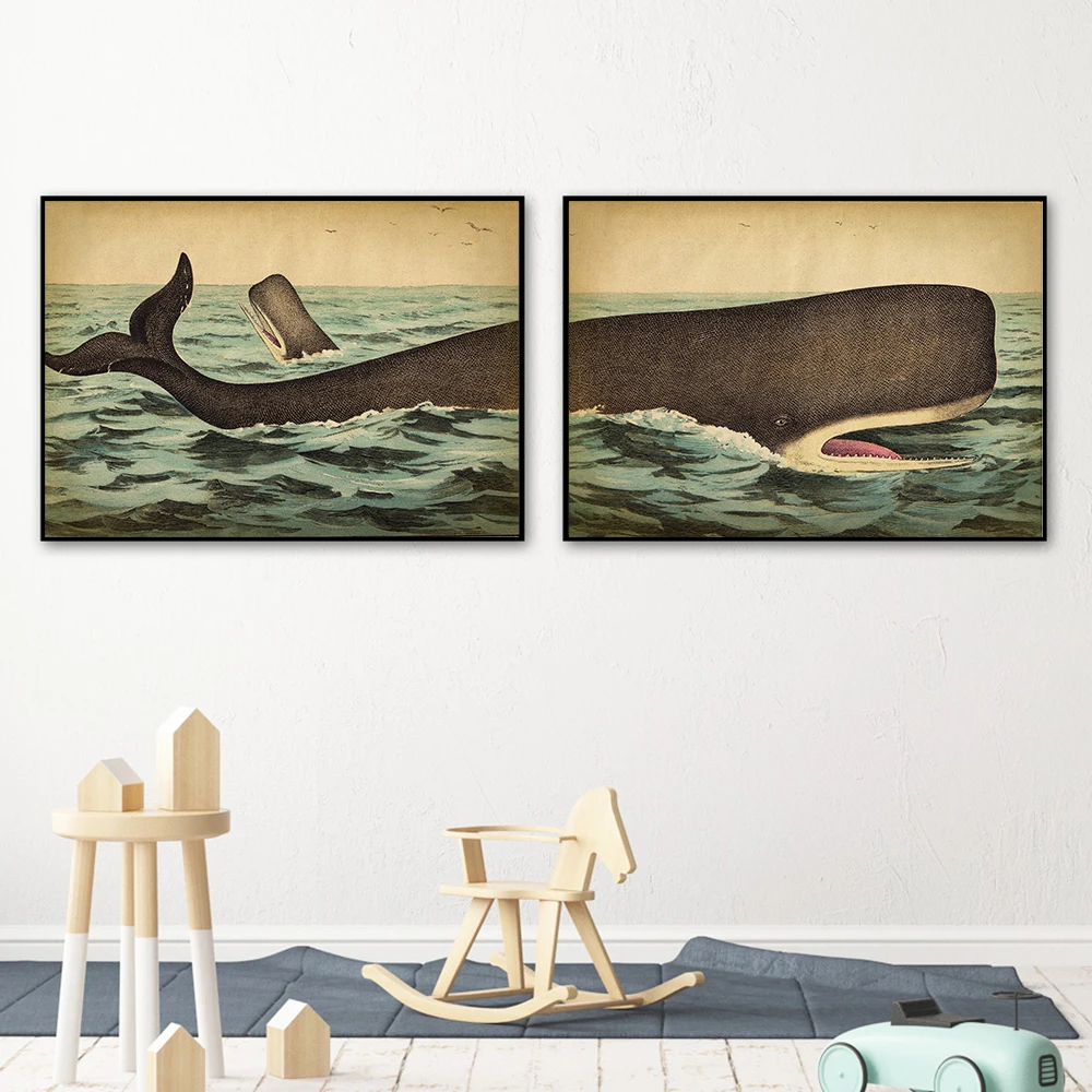 Blue Marine Animals Posters Nordic Big Whale Head Tail Canvas Painting Posters and Prints Wall Art Picture for Room Home Decor
Blue Marine Animals Posters Nordic Big Whale Head Tail Canvas Painting Posters and Prints Wall Art Picture for Room Home Decor