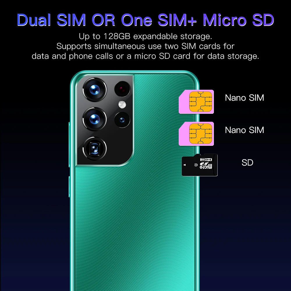 S21+Ultra 8GB RAM 256GB ROM 6.7 Inch Full Screen Dual SIM+SD 5G LTE Bands Mobile Phones 2021 Fingerprint Unlock Epen Smart Phone
S21+Ultra 8GB RAM 256GB ROM 6.7 Inch Full Screen Dual SIM+SD 5G LTE Bands Mobile Phones 2021 Fingerprint Unlock Epen Smart Phone