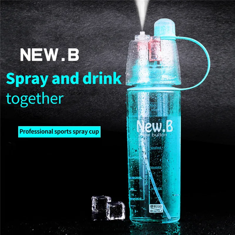 Sport Cycling Bicycle Water Bottle Mist Spray Gym Portable Travel Atomizing Drinking Cup Outdoor Climbing Plastic Bottles
Sport Cycling Bicycle Water Bottle Mist Spray Gym Portable Travel Atomizing Drinking Cup Outdoor Climbing Plastic Bottles