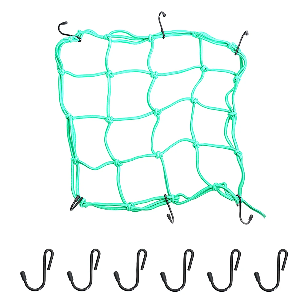 Scooter Universal Elastic Super Stretch Storage Heavy Duty With 6 Hooks Bungee Motorcycle Cargo Net Mesh Hold Down For Helmet
Scooter Universal Elastic Super Stretch Storage Heavy Duty With 6 Hooks Bungee Motorcycle Cargo Net Mesh Hold Down For Helmet