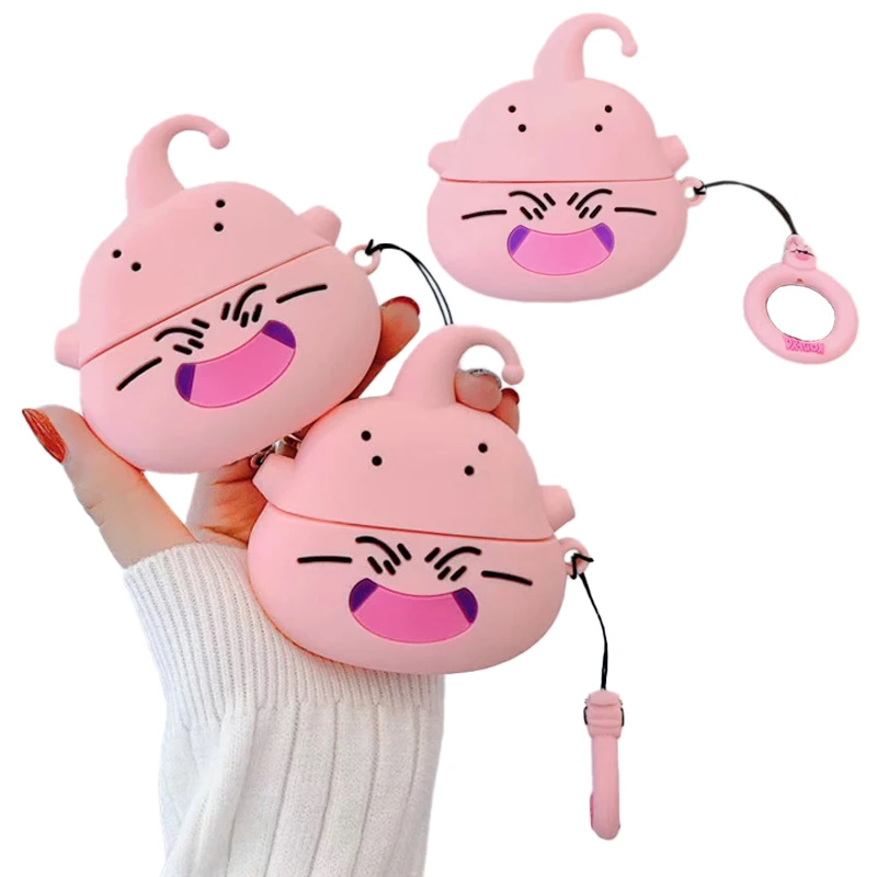Dragon Ball Majin Buu kawaii Cartoon 3D AirPods pro case Wireless Bluetooth headset Cover Dragon Ball AirPods 2/pro case
Dragon Ball Majin Buu kawaii Cartoon 3D AirPods pro case Wireless Bluetooth headset Cover Dragon Ball AirPods 2/pro case