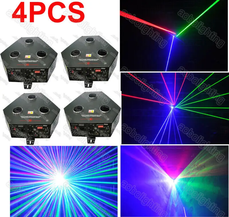 4pack Disco Laser scanner light Color Beam Lazer lighting effect laser power laser dance light laser projector luces para dj
4pack Disco Laser scanner light Color Beam Lazer lighting effect laser power laser dance light laser projector luces para dj