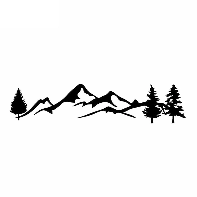 Car Stickers Mountain Graphics Car Stickers Personality PVC Decorative Decals Waterproof Sunscreen Black/white,15cm*4cm
Car Stickers Mountain Graphics Car Stickers Personality PVC Decorative Decals Waterproof Sunscreen Black/white,15cm*4cm