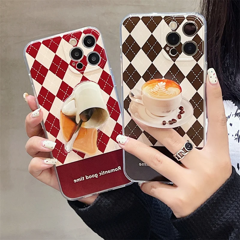 Симпатичный кофейный модный клетчатый чехол для телефона iPhone 13 12 mini 11 Pro Max X XR XS Max 7 8 Plus SE 2020, Забавный мягкий чехол с держателем
Симпатичный кофейный модный клетчатый чехол для телефона iPhone 13 12 mini 11 Pro Max X XR XS Max 7 8 Plus SE 2020, Забавный мягкий чехол с держателем