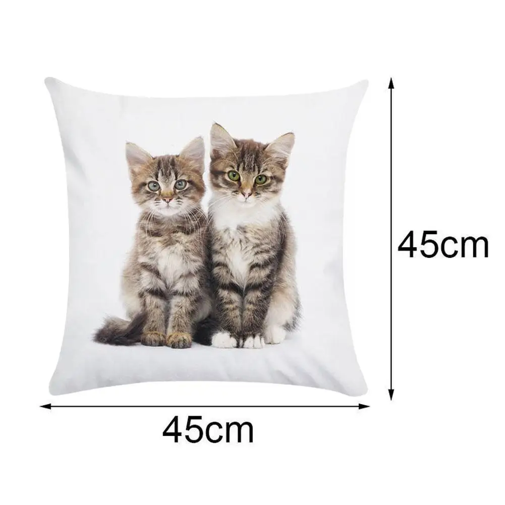 Polyster Cute Animal Kawaii Cat Printing Pillow Cover Accessories Seat Home Living Decor Cushion Case Sofa Chair Kitten A5E5
Polyster Cute Animal Kawaii Cat Printing Pillow Cover Accessories Seat Home Living Decor Cushion Case Sofa Chair Kitten A5E5