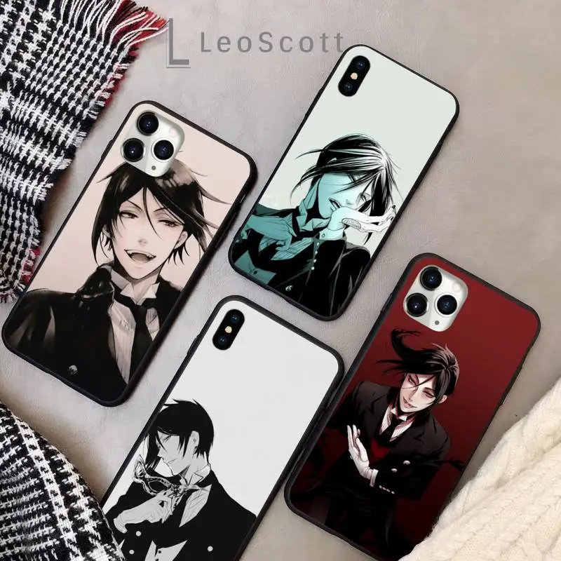 Anime Black Butler Ciel Phantomhive Phone Case for iPhone 11 12 pro XS MAX 8 7 6 6S Plus X 5S SE 2020 XR Soft silicone cover
Anime Black Butler Ciel Phantomhive Phone Case for iPhone 11 12 pro XS MAX 8 7 6 6S Plus X 5S SE 2020 XR Soft silicone cover