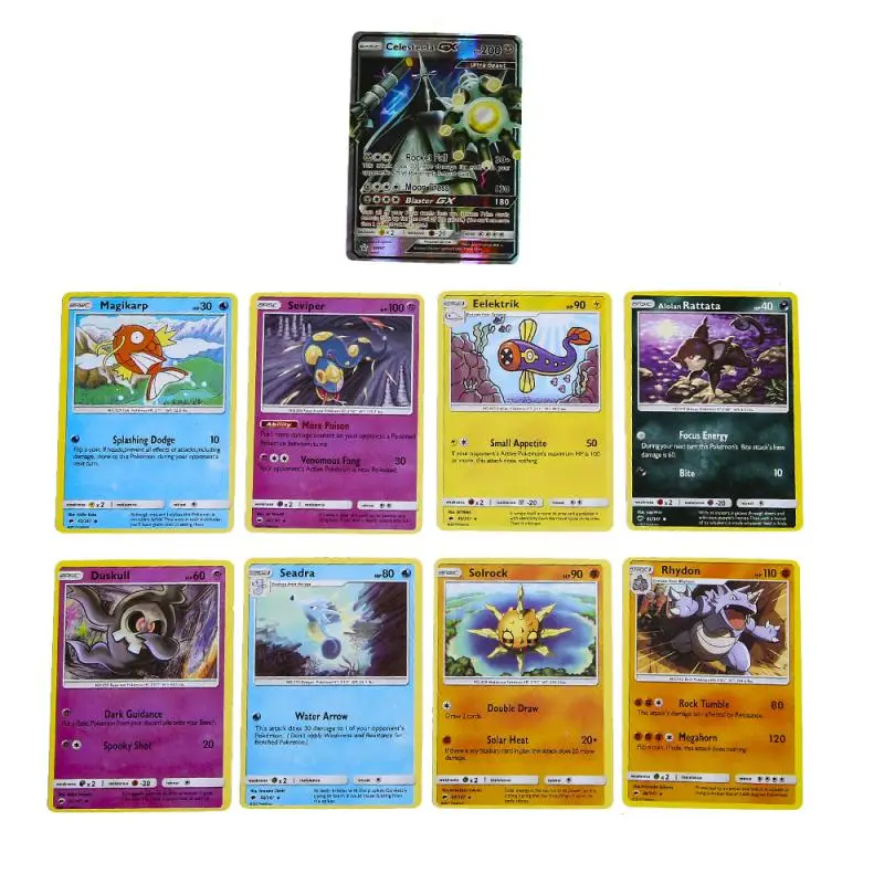324 Pcs Pokemon Cards Tcg: Sun & Moon Burning Shadows Sealed 36 Packs Trading Collectible Battle Album Card Collection Kids Toys
324 Pcs Pokemon Cards Tcg: Sun & Moon Burning Shadows Sealed 36 Packs Trading Collectible Battle Album Card Collection Kids Toys