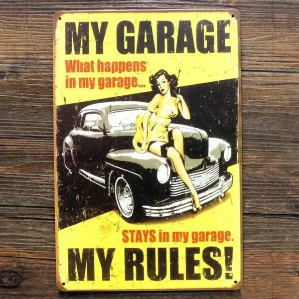 Artistic tinplate painting Vintage Style My Garage Segni Di Metallo Decorativo 20x30 Cm Ferro Dipinto Bar Pub Parete Di Arte
Artistic tinplate painting Vintage Style My Garage Segni Di Metallo Decorativo 20x30 Cm Ferro Dipinto Bar Pub Parete Di Arte