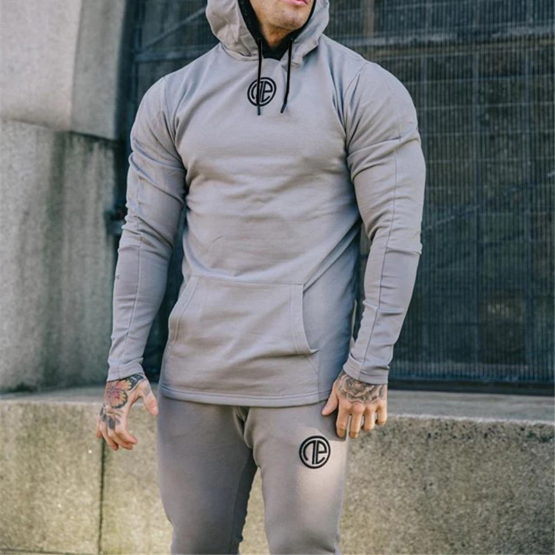 New Autumn Fitness Hoodies Brand Clothing Men Hoody pullover Casual Sweatshirt Muscle Men's Slim Fit Hooded Jackets
New Autumn Fitness Hoodies Brand Clothing Men Hoody pullover Casual Sweatshirt Muscle Men's Slim Fit Hooded Jackets