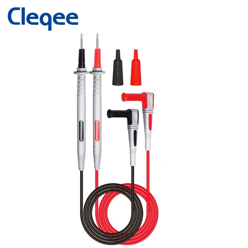 Cleqee P1505B Double Silicone Layer Multimeter Probes 4mm Banana Plug Test Lead with Sharp Replacement Needles 1.5M 1000V/10A
Cleqee P1505B Double Silicone Layer Multimeter Probes 4mm Banana Plug Test Lead with Sharp Replacement Needles 1.5M 1000V/10A