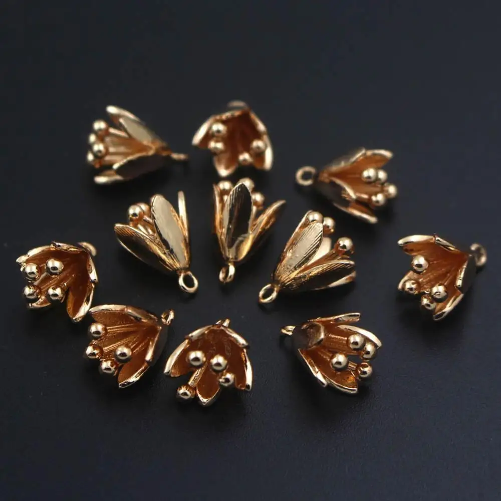 20pcs Brass Casted Bellflower Pendant Charms High Quality Gold Silver Color DIY Women Hair Head Jewelry Accessories
20pcs Brass Casted Bellflower Pendant Charms High Quality Gold Silver Color DIY Women Hair Head Jewelry Accessories