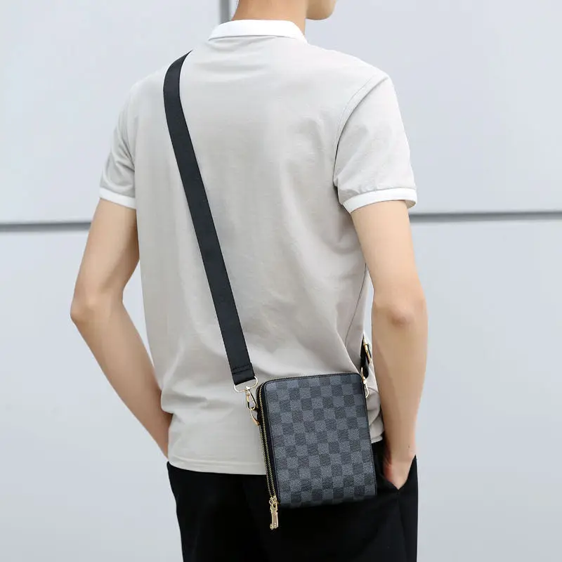 Casual Men Shoulder Bag Vintage Crossbody Bags High Quality Small Male Bag PU Leather Handbag Men Messenger Bags Male Sling Bag
Casual Men Shoulder Bag Vintage Crossbody Bags High Quality Small Male Bag PU Leather Handbag Men Messenger Bags Male Sling Bag