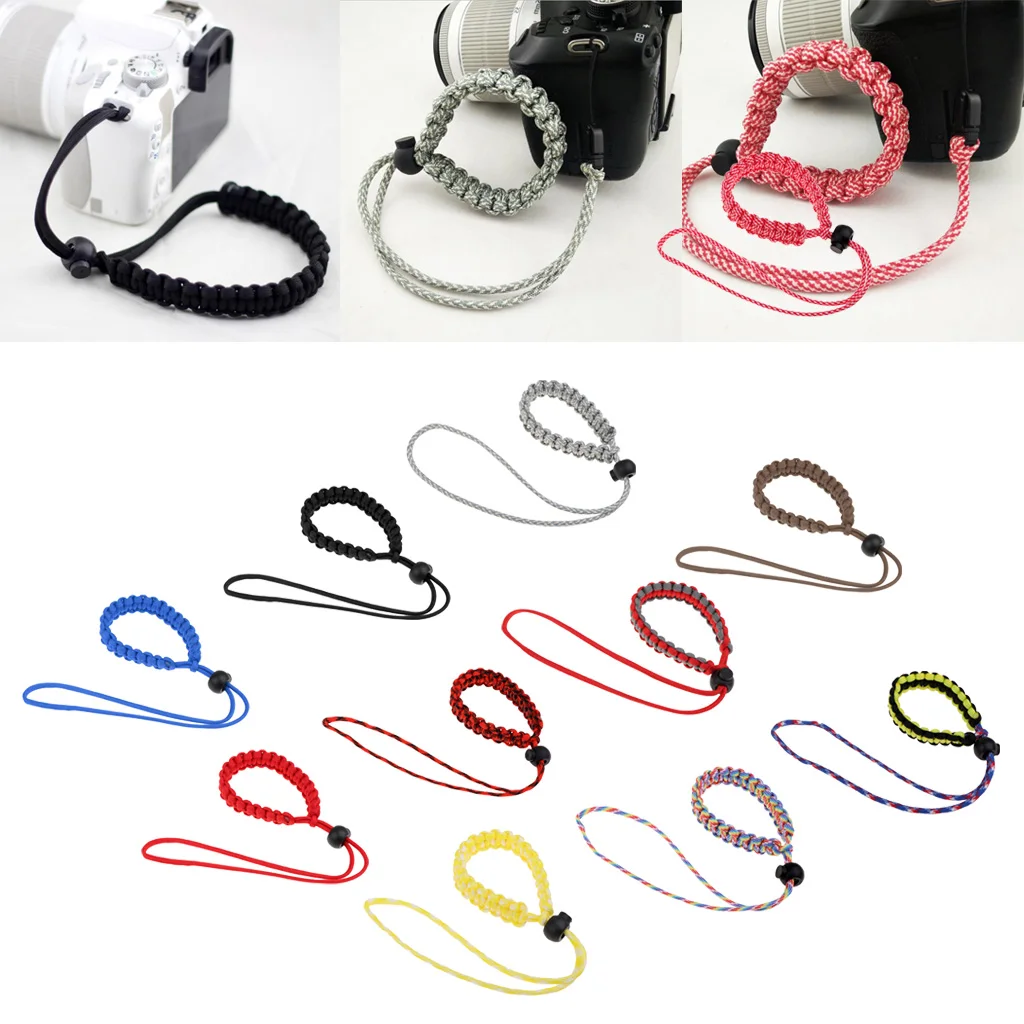 Braided Paracord Adjustable Camera Wrist Strap/Bracelet for Cameras, Binoculars, Flashlight 
Braided Paracord Adjustable Camera Wrist Strap/Bracelet for Cameras, Binoculars, Flashlight