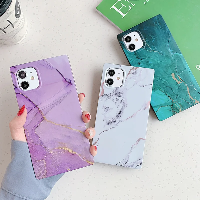 Square Marble Phone Cover For iPhone 12 11 Pro 13 X XR XS Max 7 8Plus Soft Silicone Cover For Fundas iphone 11 Shockproof Coque
Square Marble Phone Cover For iPhone 12 11 Pro 13 X XR XS Max 7 8Plus Soft Silicone Cover For Fundas iphone 11 Shockproof Coque
