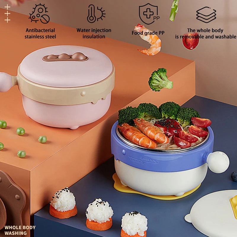 BN Baby Dishes 316L Stainless Steel Tableware Cute Cartoon Dinosaur Sucker Feeding Bowl Kids Tableware Easy Detachable Parts
BN Baby Dishes 316L Stainless Steel Tableware Cute Cartoon Dinosaur Sucker Feeding Bowl Kids Tableware Easy Detachable Parts