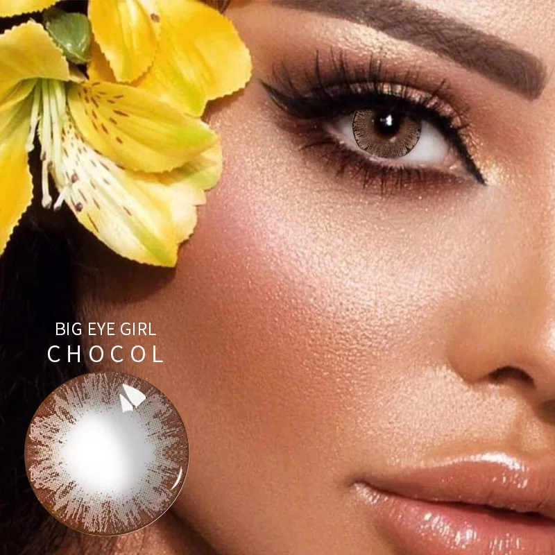 Цветные контактные линзы Jewelens ed цветные для окрашивания глаз красочная