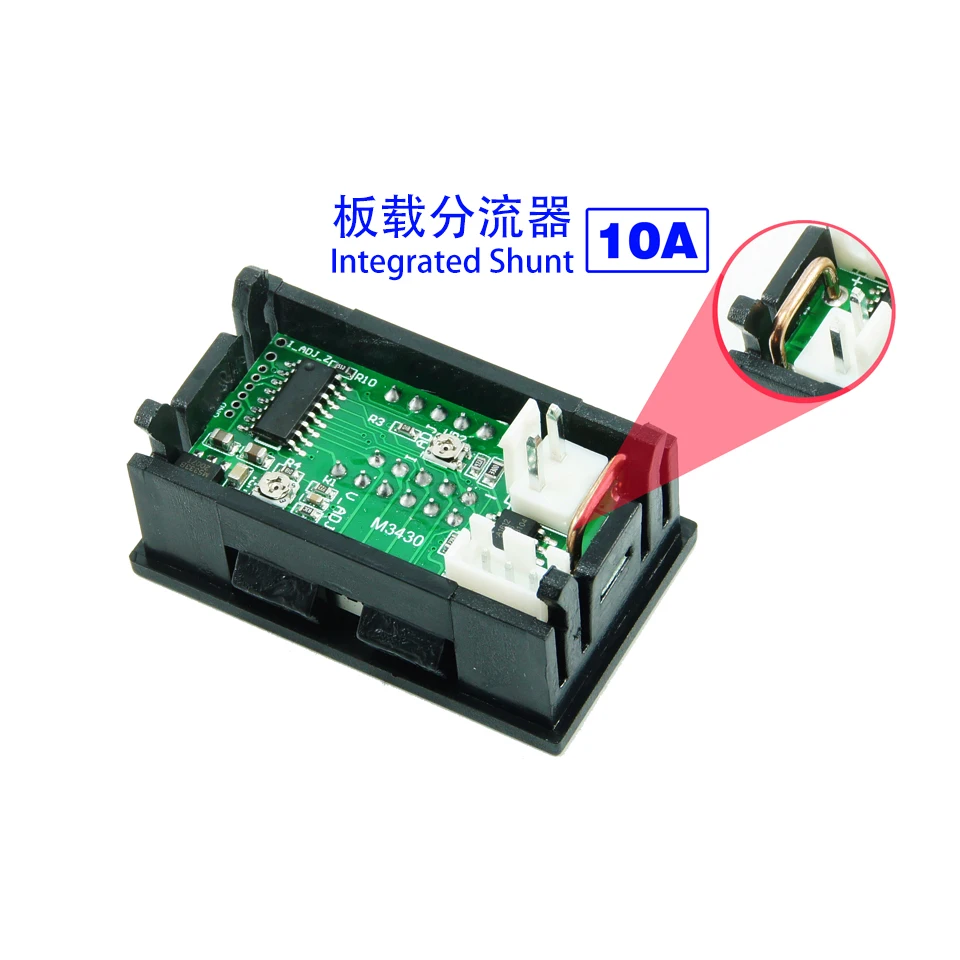 10PCS Mini Digital Voltmeter Ammeter DC 100V 10A Panel Current Voltage Meter Tester 0.28" 0.56 Inch Blue Red Dual LED Display
10PCS Mini Digital Voltmeter Ammeter DC 100V 10A Panel Current Voltage Meter Tester 0.28" 0.56 Inch Blue Red Dual LED Display