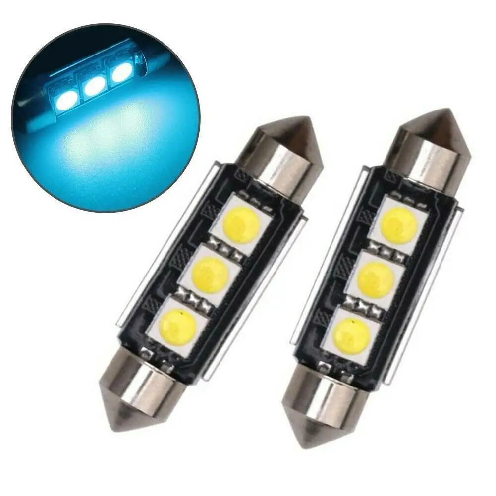 1x36mm 6411 Car LED License Plate Light Lamp Bulbs LED Ice 6418 5050 Lights C5W Car Car 3W Blue Bright Bulbs 12V Accessorie E0V8
1x36mm 6411 Car LED License Plate Light Lamp Bulbs LED Ice 6418 5050 Lights C5W Car Car 3W Blue Bright Bulbs 12V Accessorie E0V8
