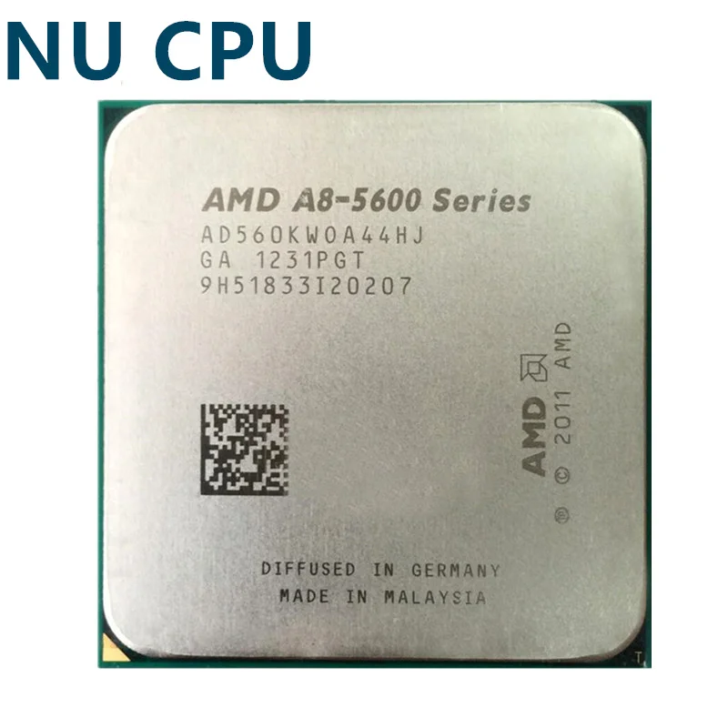 AMD A8-Series CPU A8 5600 PC computer 3.6GHz Quad-Core Desktop Processor AD560KWOA44HJ Socket FM2
AMD A8-Series CPU A8 5600 PC computer 3.6GHz Quad-Core Desktop Processor AD560KWOA44HJ Socket FM2