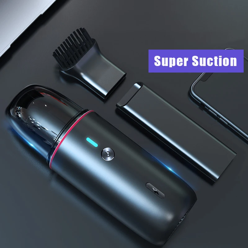 5000Pa Mini Vacuum Cleaner Wireless Portable Handheld Super suction Low noise Vacuum Cleaners for Car Interior Cleaning Cleaner
5000Pa Mini Vacuum Cleaner Wireless Portable Handheld Super suction Low noise Vacuum Cleaners for Car Interior Cleaning Cleaner
