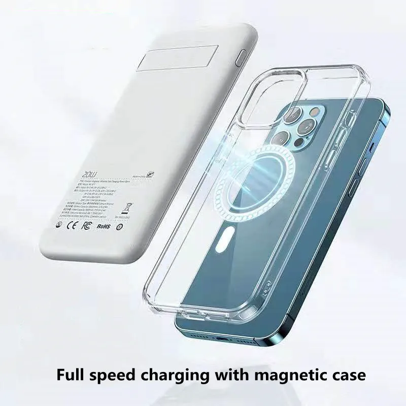 Power Bank 20000mAh Mobile Power Wireless Charger For iPhone 12 Pro Max Mini Xiaomi 15W Wireless Charging For MagSafe Powerbank
Power Bank 20000mAh Mobile Power Wireless Charger For iPhone 12 Pro Max Mini Xiaomi 15W Wireless Charging For MagSafe Powerbank